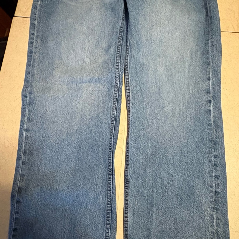 Aeropostale Low Rise Baggy Light Blue Denim Jeans